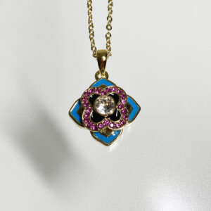 オリバーウェバー 〈スワロフスキー〉 ネックレス  Freedom ゴールドカラー