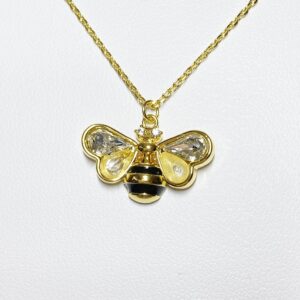 オリバーウェバー 〈スワロフスキー〉 ネックレス  Bee