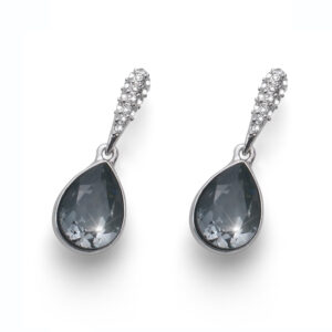 オリバーウェバー 〈スワロフスキー〉 ピアス Reach シルバーカラー