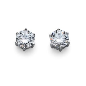 オリバーウェバー 〈スワロフスキー〉 ジルコニア ピアス  Brilliance L シルバー925