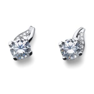 オリバーウェバー 〈スワロフスキー〉 ジルコニア ピアス  Success シルバー925