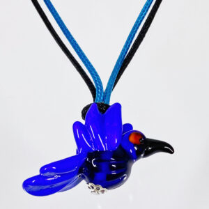ベネチアンガラス ネックレス ハチドリ-small