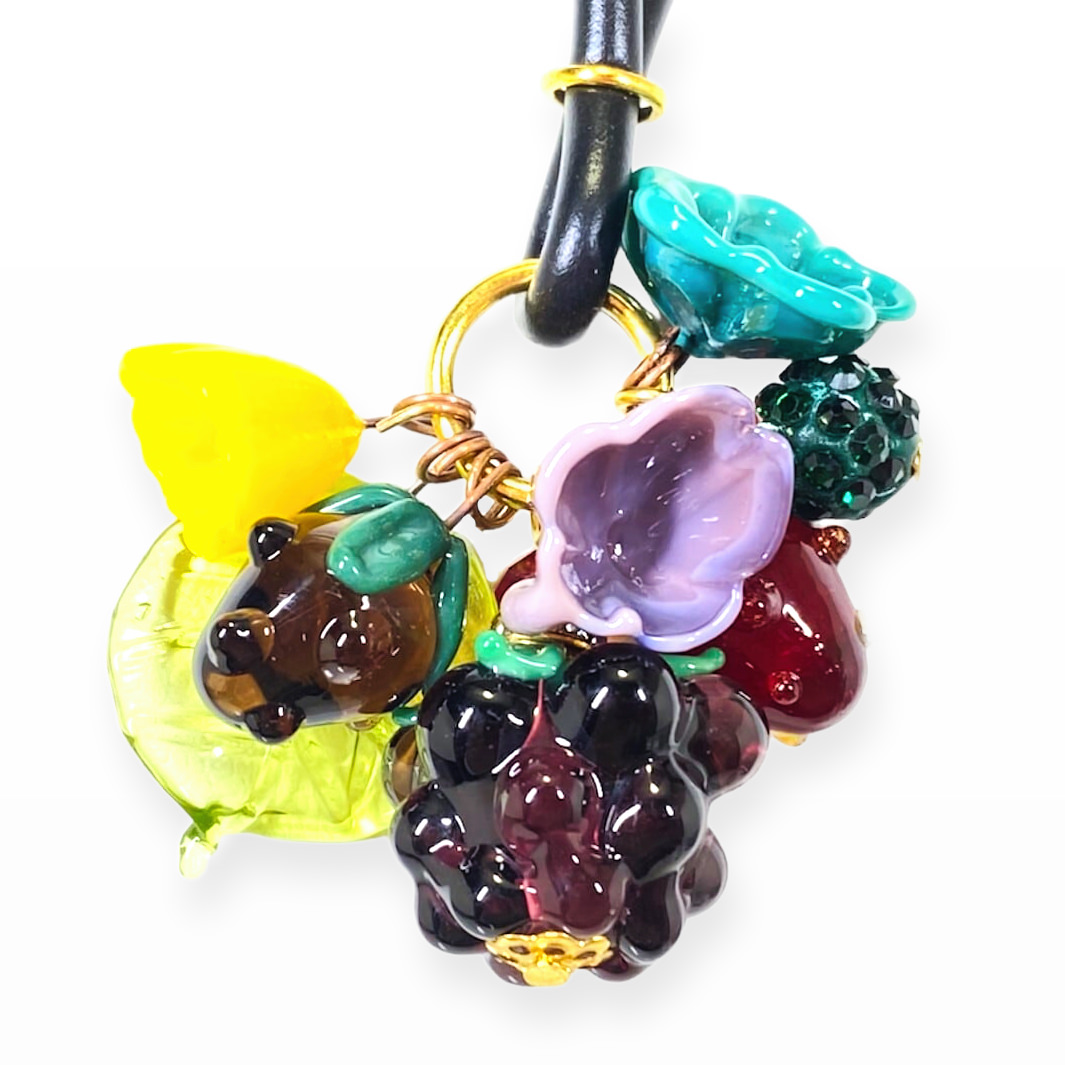 ベネチアンガラス ネックレス ベリーM - 画像 (3)