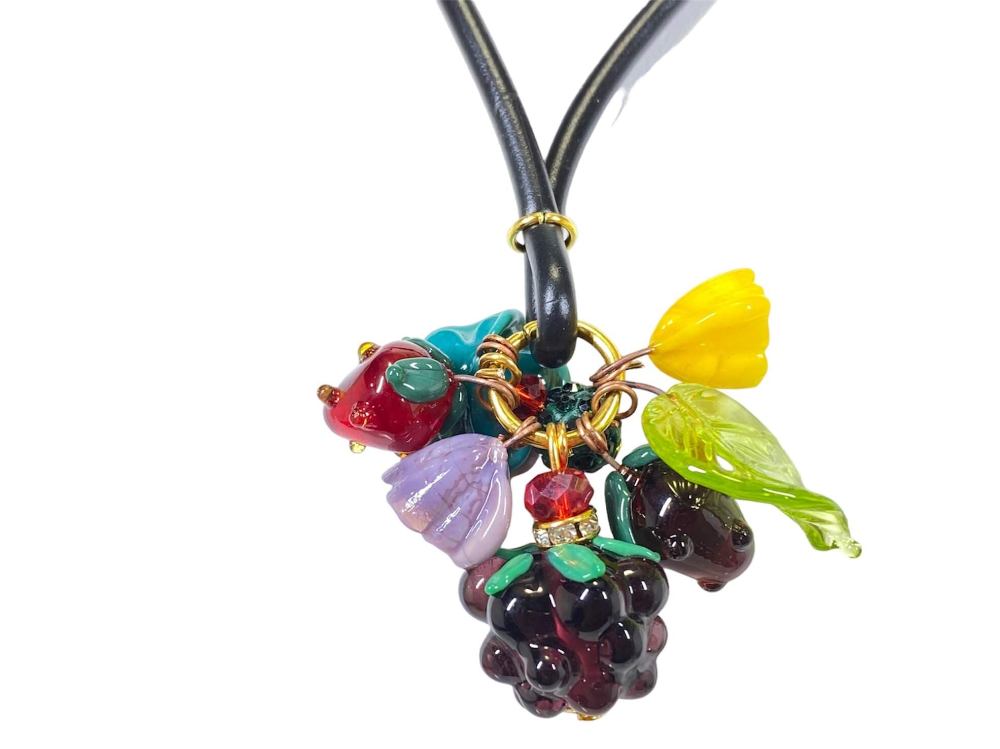 ベネチアンガラス ネックレス ベリーM - 画像 (4)