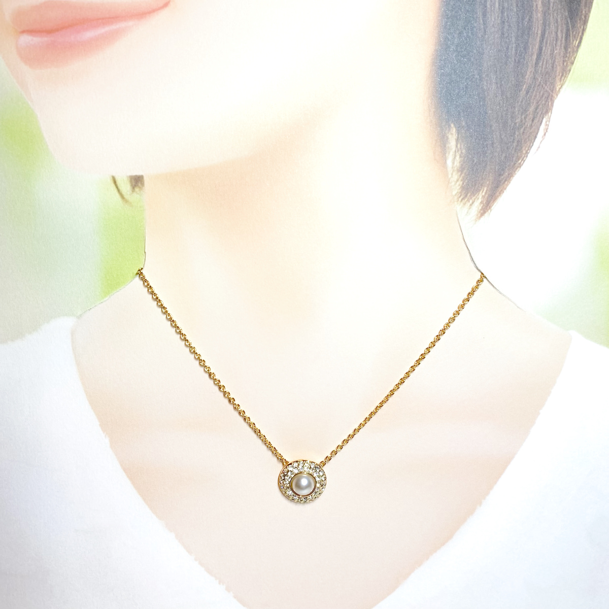 オリバーウェバー ネックレス Velena ゴールドカラー 〈Swarovski®クリスタル〉 - 画像 (7)