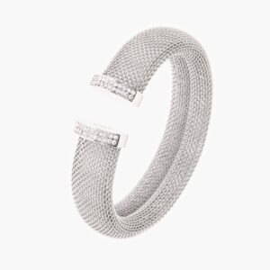 オリバーウェバー ステンレススチール316L製 ブレスレットBravaブレスレット シルバーカラー 〈Swarovski®クリスタル〉