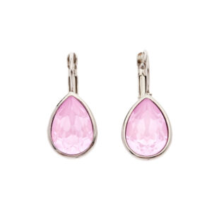 オリバーウェバー ピアス ソフトローズカラー〈Swarovski®クリスタル〉